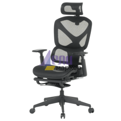 Ергономичен стол COLMAR - черен