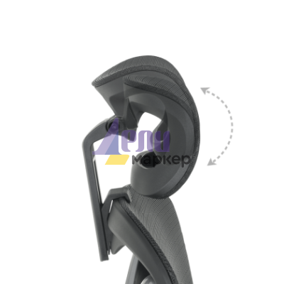 Ергономичен стол COLMAR - черен