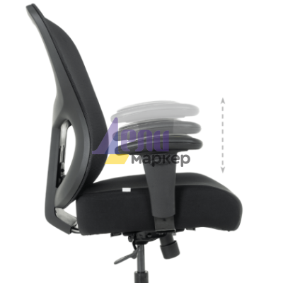 Президентски офис стол ALES - черен