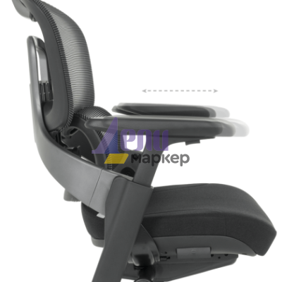 Ергономичен стол METZ - черен