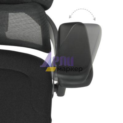 Ергономичен стол METZ - черен