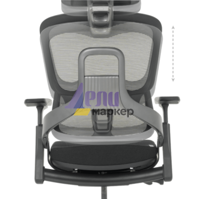 Ергономичен стол METZ - черен