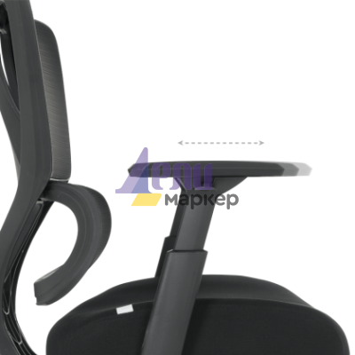 Ергономичен стол GAP - черен