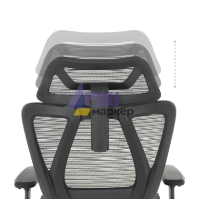 Ергономичен стол GAP - черен