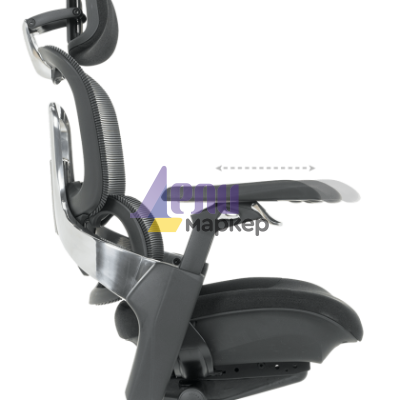 Ергономичен стол DOLE - черен