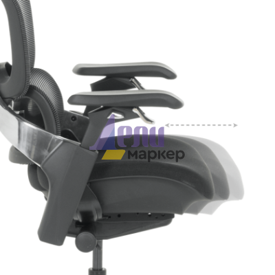 Ергономичен стол DOLE - черен