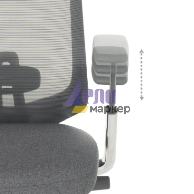 Ергономичен стол BADEN - сив