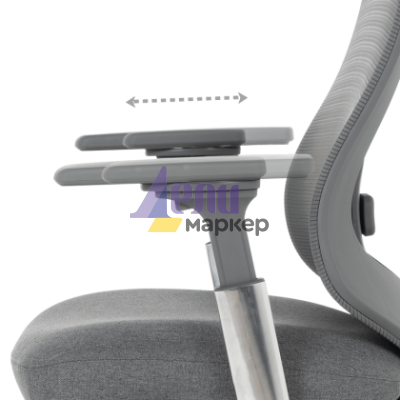 Ергономичен стол BADEN - сив