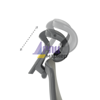 Ергономичен стол BADEN - сив