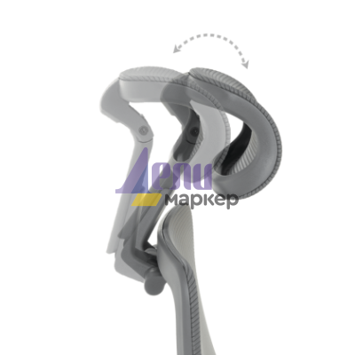 Ергономичен стол BADEN - сив