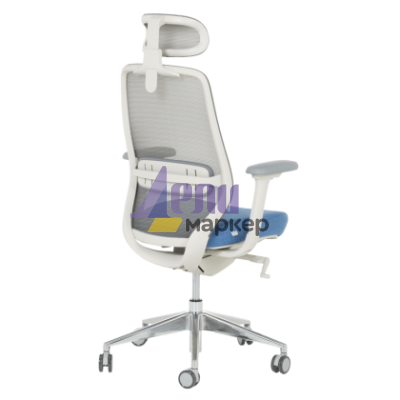 Ергономичен стол GLAND - син-сив