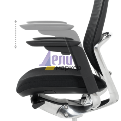 Ергономичен стол VAUD - черен