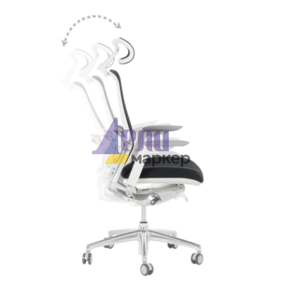 Ергономичен стол VAUD W - черен