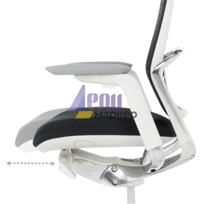 Ергономичен стол VAUD W - черен