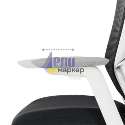 Ергономичен стол VAUD W - черен