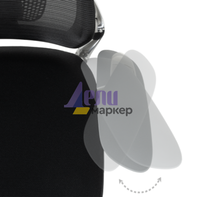 Ергономичен стол VAUD W - черен