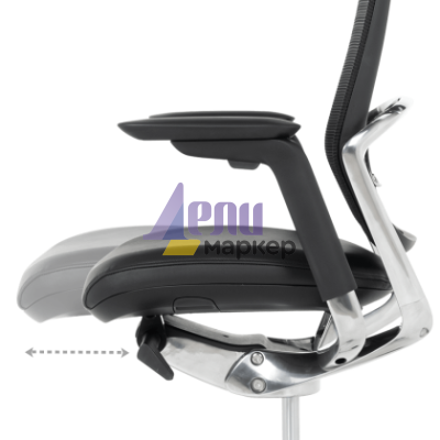 Ергономичен стол VAUD LUX - черен