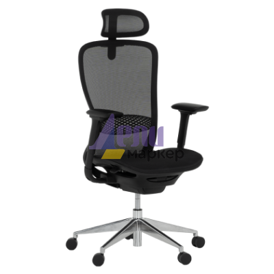 Ергономичен стол STANS - черен