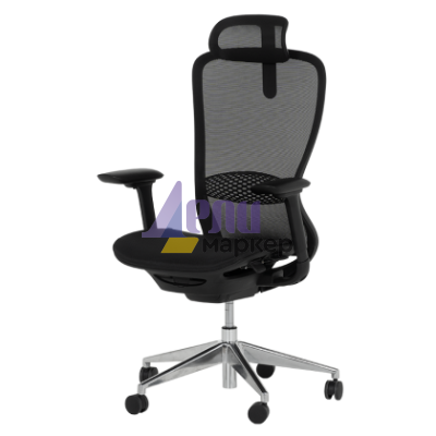 Ергономичен стол STANS - черен