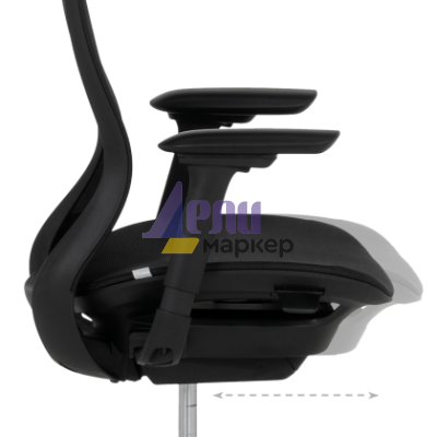 Ергономичен стол STANS - черен