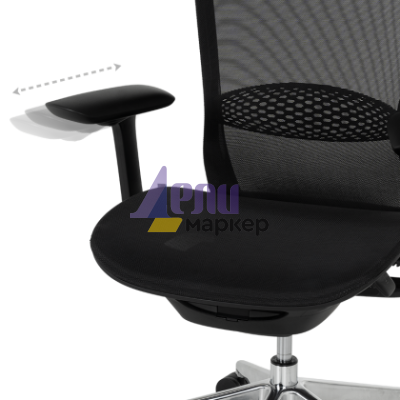 Ергономичен стол STANS - черен