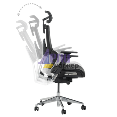 Ергономичен стол FRANCA - черен