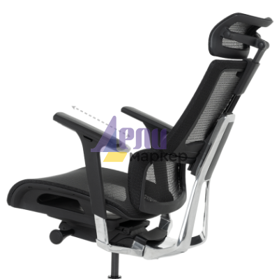 Ергономичен стол FRANCA - черен