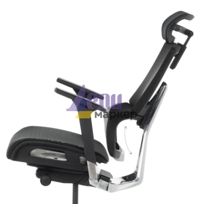 Ергономичен стол FRANCA - черен