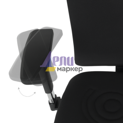 Ергономичен стол COTIA - черен