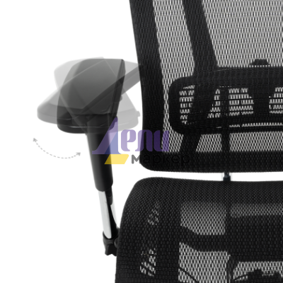 Ергономичен стол COLOMBO - черен