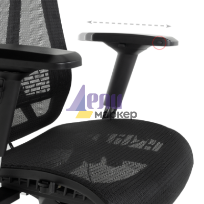 Ергономичен стол COLOMBO - черен