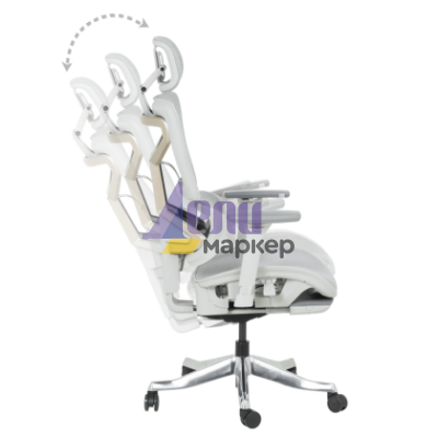 Ергономичен стол DIJON - сив