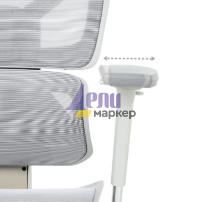 Ергономичен стол DIJON - сив