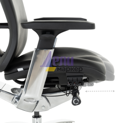 Ергономичен стол TRAIL LUX - черен