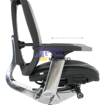 Ергономичен стол TRAIL LUX - черен