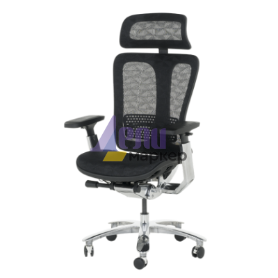 Ергономичен стол TRAIL - черен