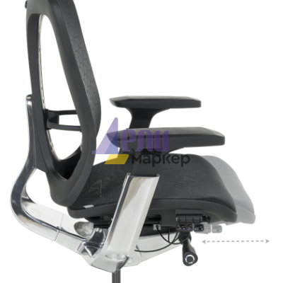 Ергономичен стол TRAIL - черен