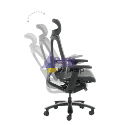 Ергономичен стол NELSON - сив