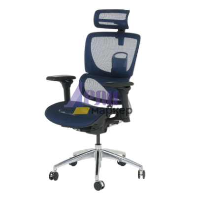 Ергономичен стол CALGARY - син