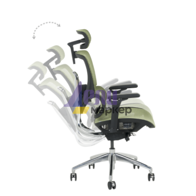 Ергономичен стол CALGARY - син