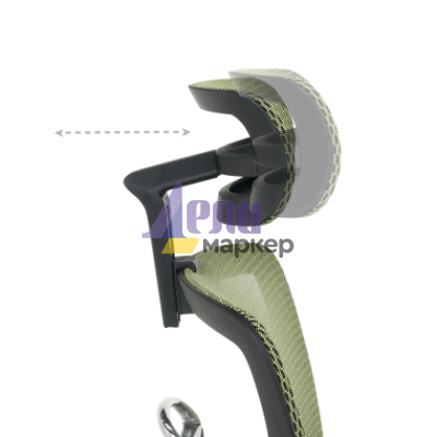 Ергономичен стол CALGARY - син