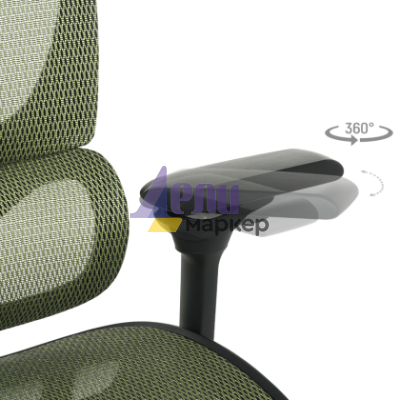 Ергономичен стол CALGARY - зелен