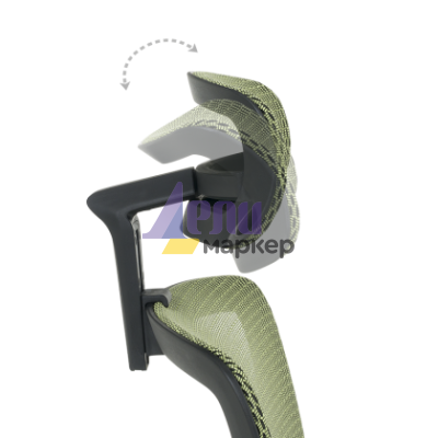 Ергономичен стол CALGARY - зелен