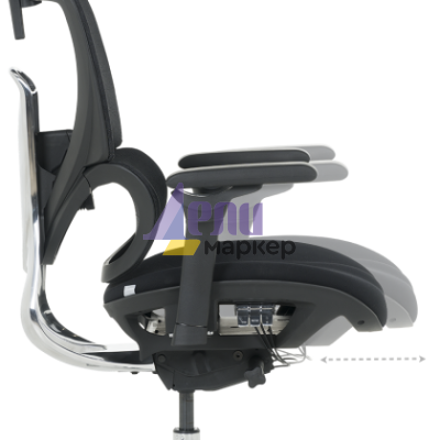 Ергономичен стол GANDER - черен