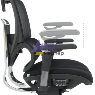 Ергономичен стол GANDER - черен