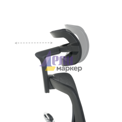 Ергономичен стол GANDER - черен