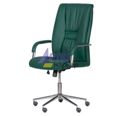 Президентски офис стол Carmen 6500-1 - маслено зелен