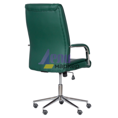 Президентски офис стол Carmen 6500-1 - маслено зелен