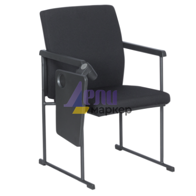 Посетителски стол Carmen 1701 - черен