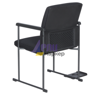 Посетителски стол Carmen 1701 - черен